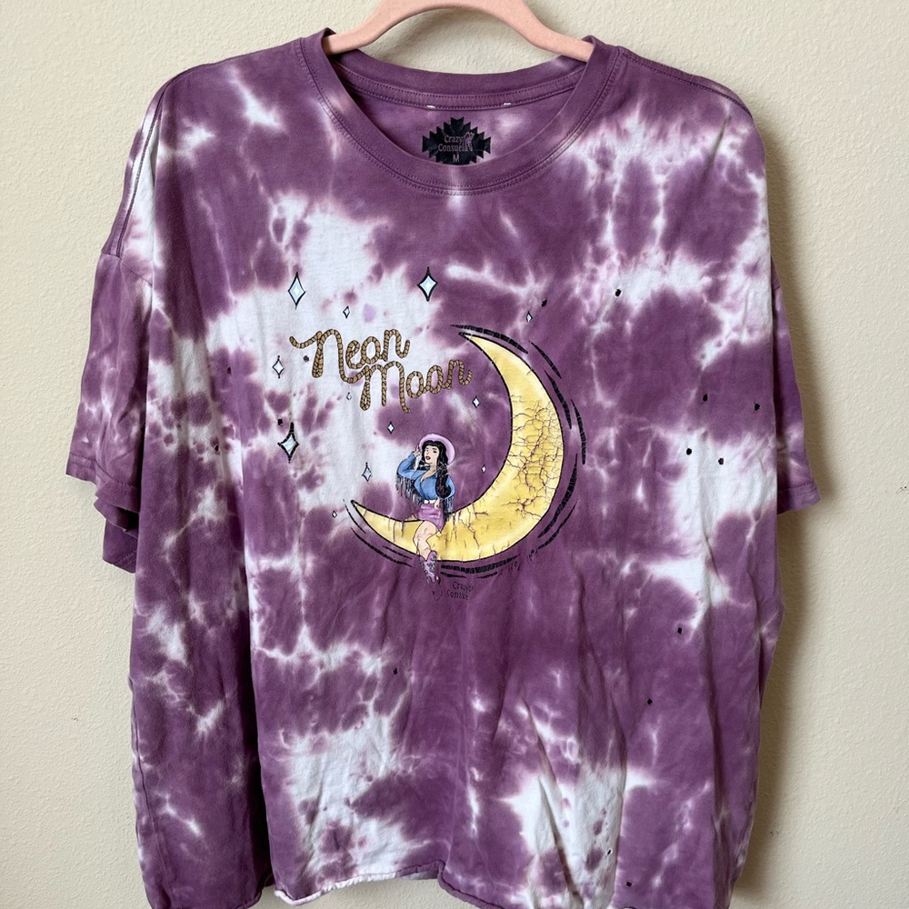 Neon Moon Lavender Tie-Dye Tee